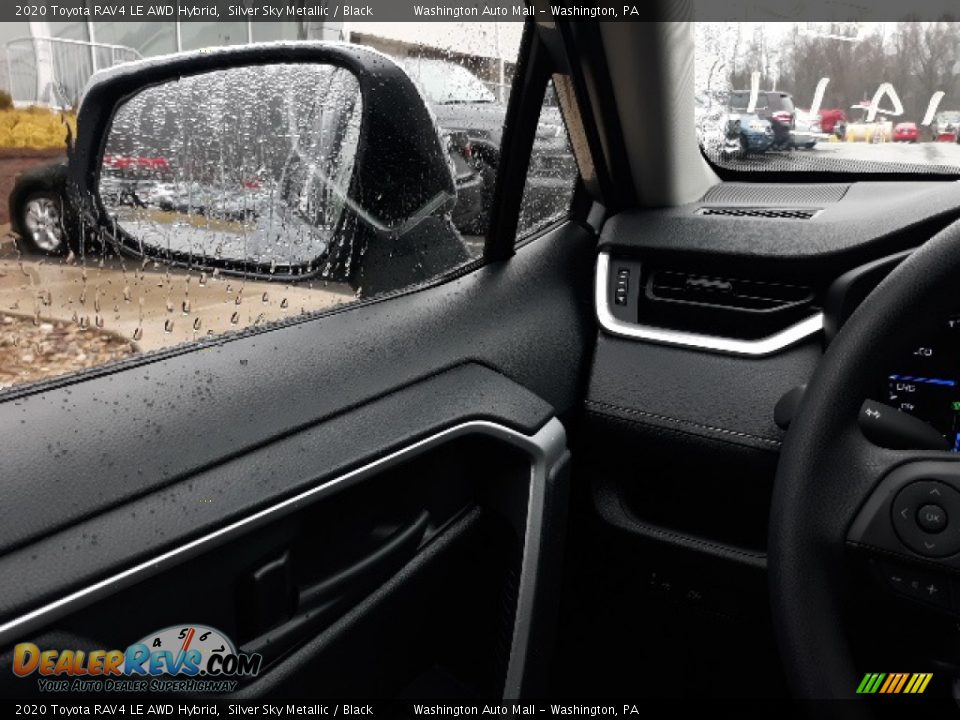 2020 Toyota RAV4 LE AWD Hybrid Silver Sky Metallic / Black Photo #7
