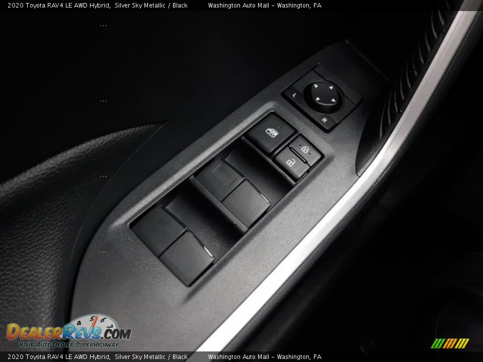 2020 Toyota RAV4 LE AWD Hybrid Silver Sky Metallic / Black Photo #8