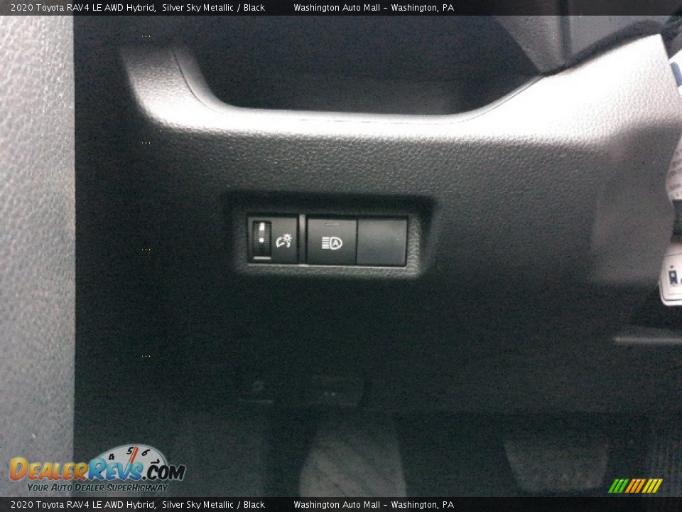 2020 Toyota RAV4 LE AWD Hybrid Silver Sky Metallic / Black Photo #9