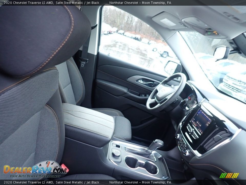 2020 Chevrolet Traverse LS AWD Satin Steel Metallic / Jet Black Photo #10