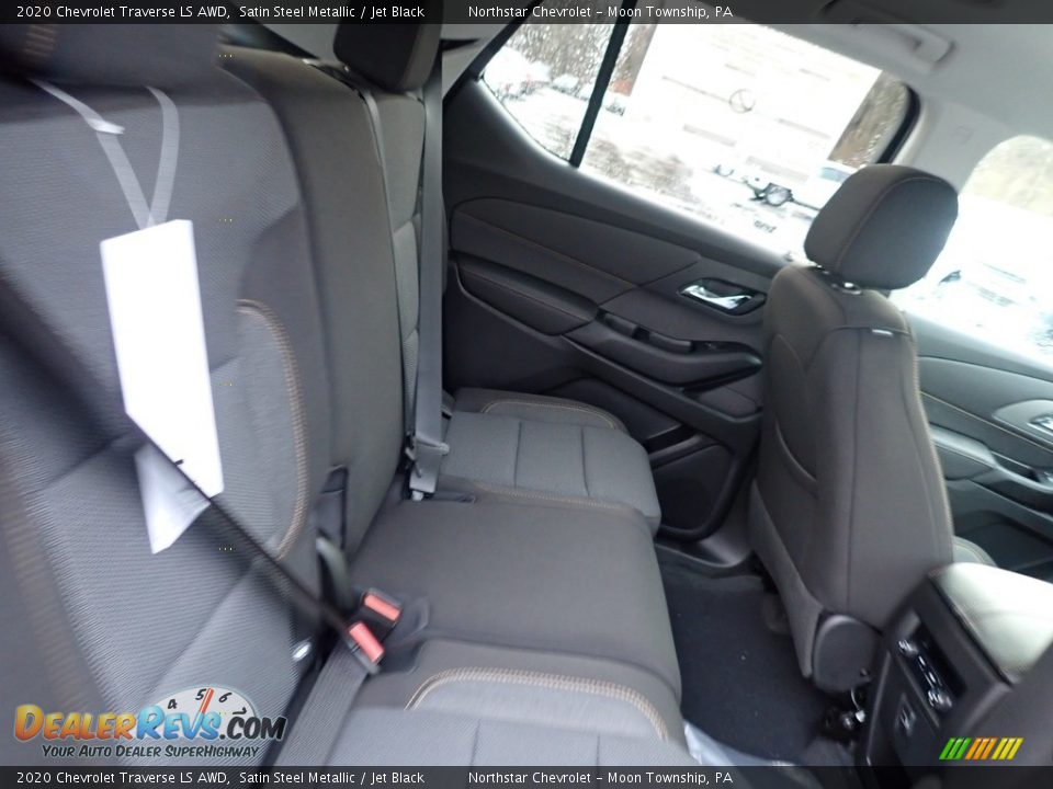 2020 Chevrolet Traverse LS AWD Satin Steel Metallic / Jet Black Photo #12