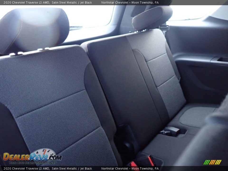 2020 Chevrolet Traverse LS AWD Satin Steel Metallic / Jet Black Photo #13