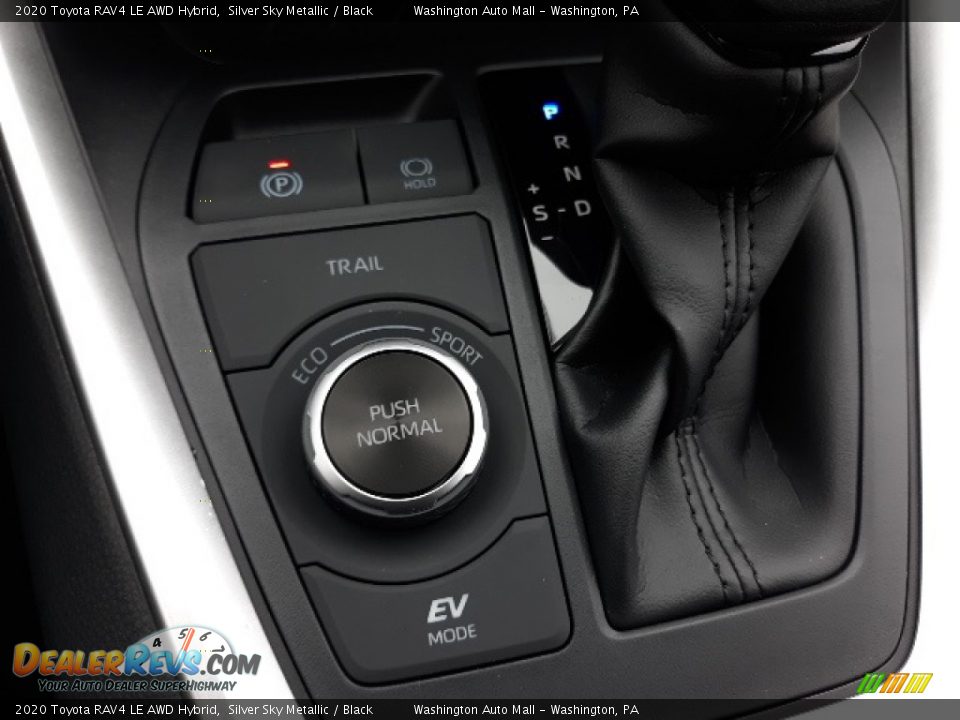 2020 Toyota RAV4 LE AWD Hybrid Silver Sky Metallic / Black Photo #16