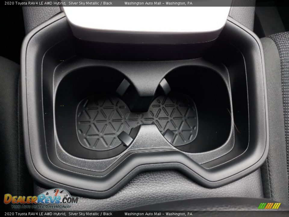 2020 Toyota RAV4 LE AWD Hybrid Silver Sky Metallic / Black Photo #17