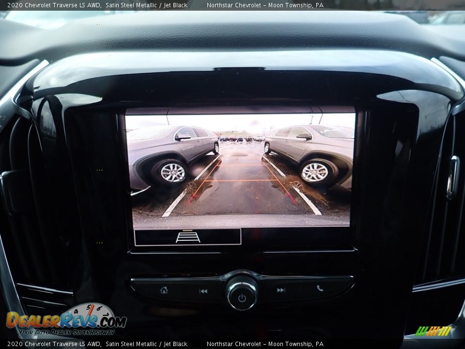 2020 Chevrolet Traverse LS AWD Satin Steel Metallic / Jet Black Photo #18