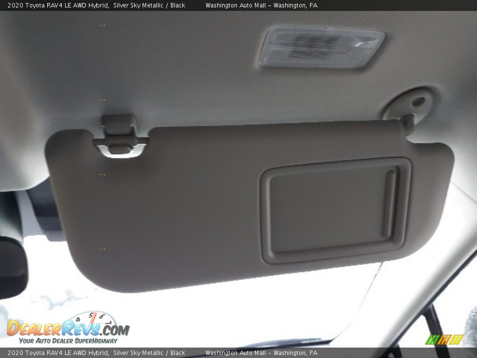 2020 Toyota RAV4 LE AWD Hybrid Silver Sky Metallic / Black Photo #20