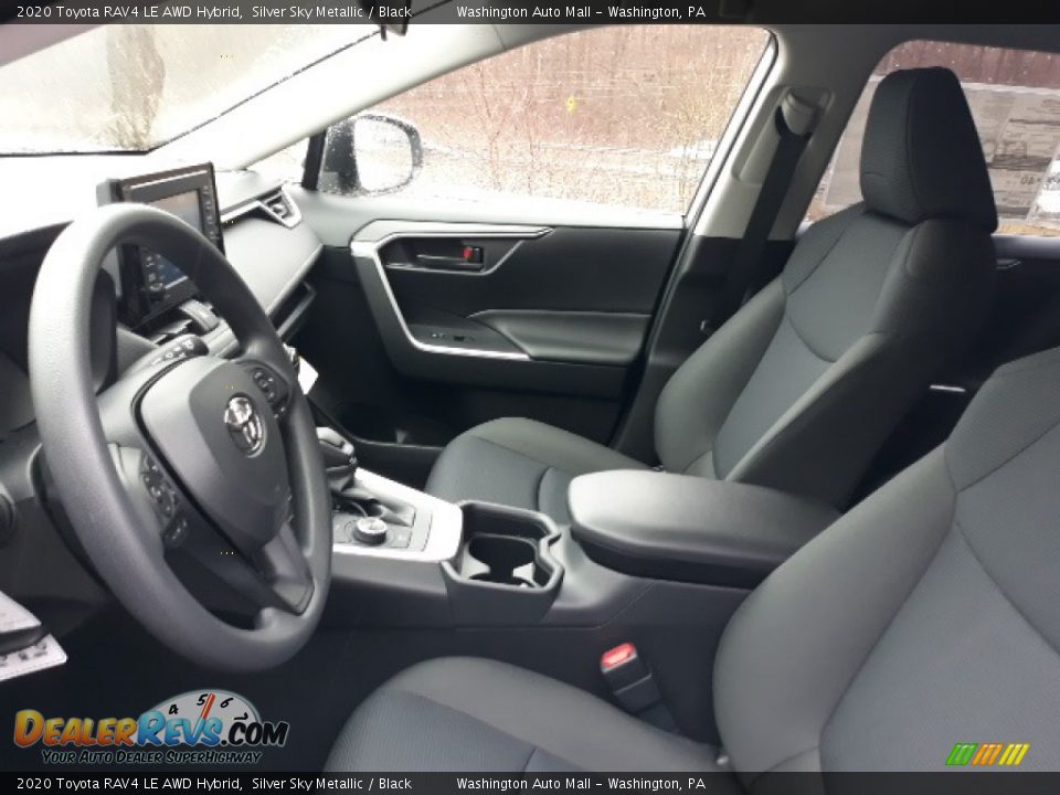 2020 Toyota RAV4 LE AWD Hybrid Silver Sky Metallic / Black Photo #21