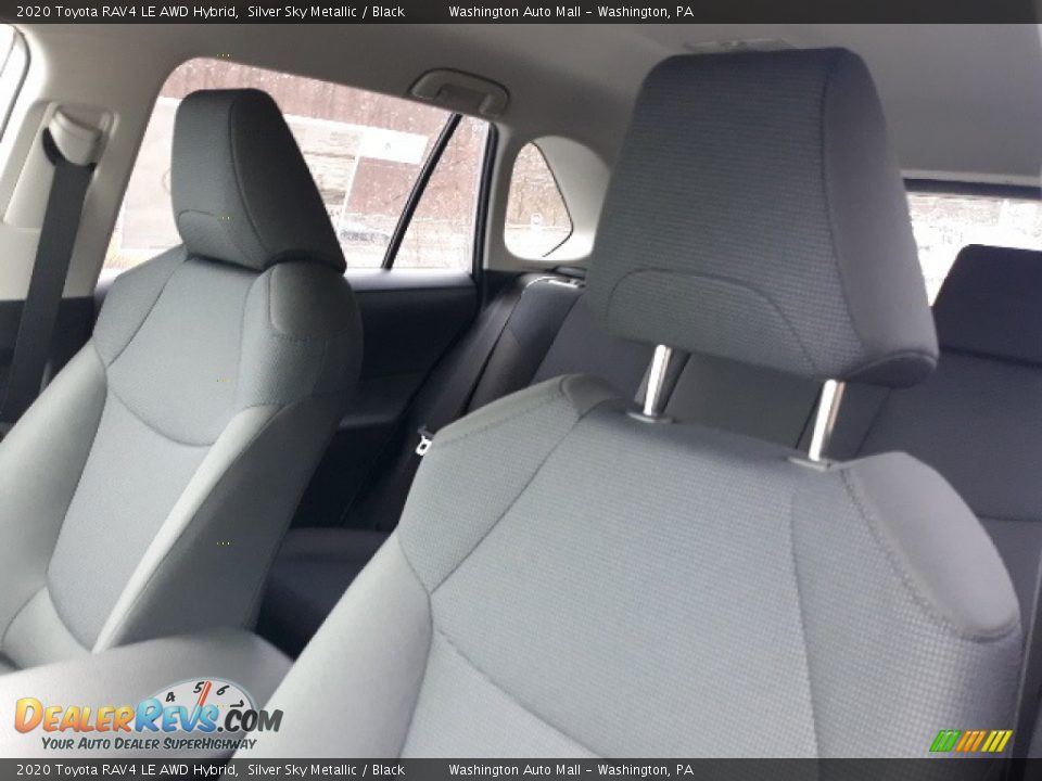 2020 Toyota RAV4 LE AWD Hybrid Silver Sky Metallic / Black Photo #22