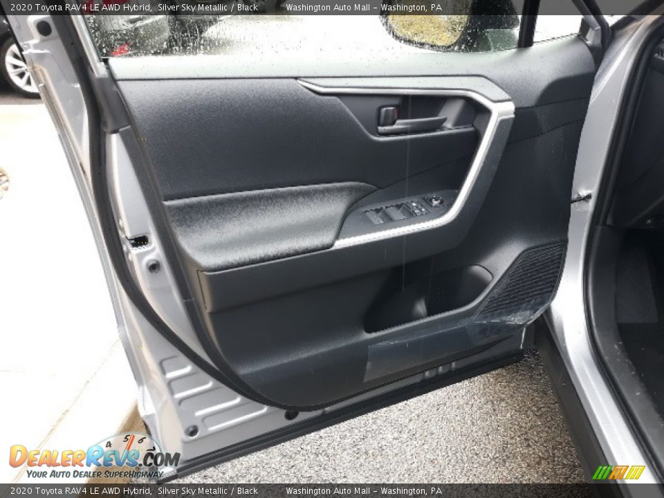 2020 Toyota RAV4 LE AWD Hybrid Silver Sky Metallic / Black Photo #24