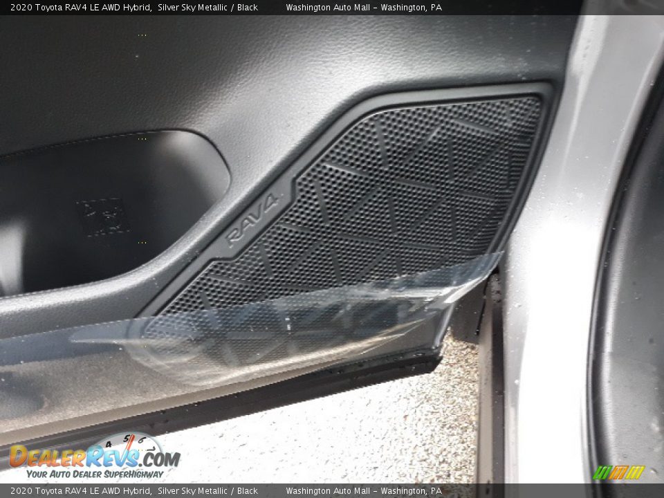 2020 Toyota RAV4 LE AWD Hybrid Silver Sky Metallic / Black Photo #25
