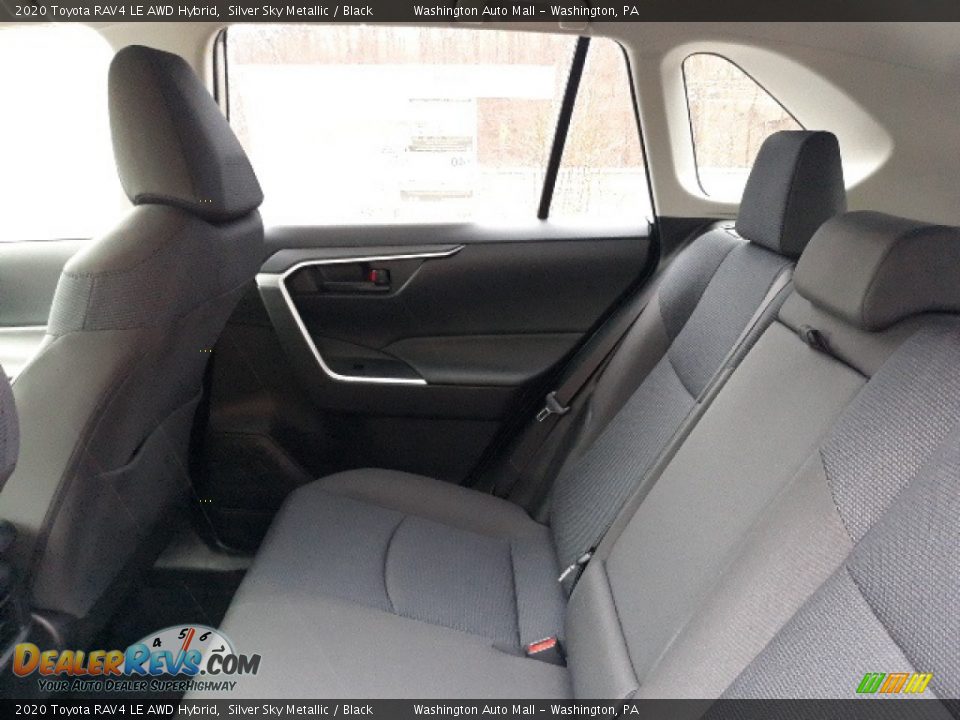 2020 Toyota RAV4 LE AWD Hybrid Silver Sky Metallic / Black Photo #27