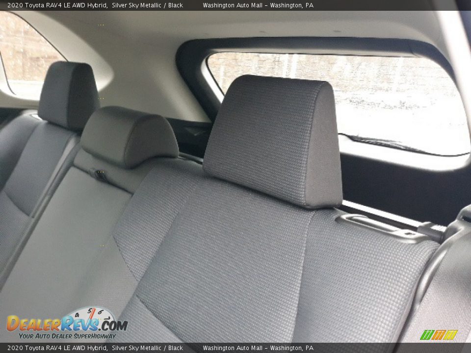 2020 Toyota RAV4 LE AWD Hybrid Silver Sky Metallic / Black Photo #28
