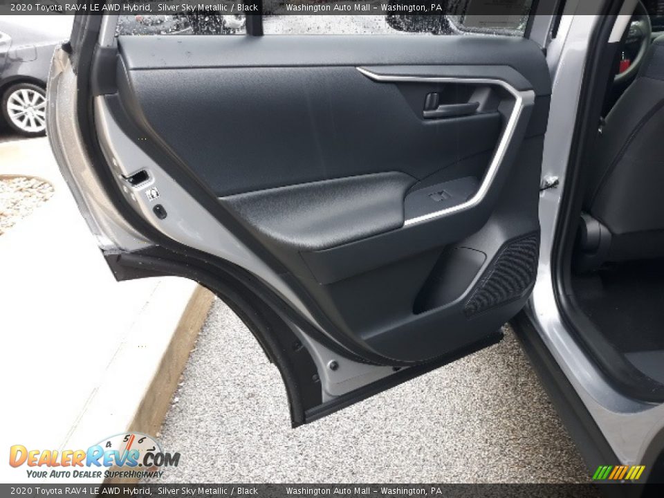 2020 Toyota RAV4 LE AWD Hybrid Silver Sky Metallic / Black Photo #30