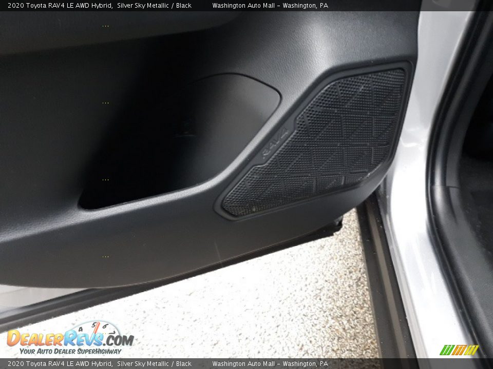 2020 Toyota RAV4 LE AWD Hybrid Silver Sky Metallic / Black Photo #31