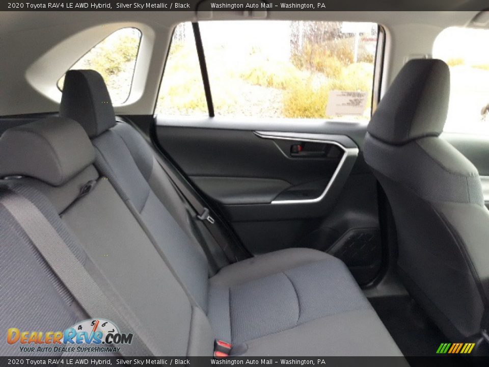 2020 Toyota RAV4 LE AWD Hybrid Silver Sky Metallic / Black Photo #33