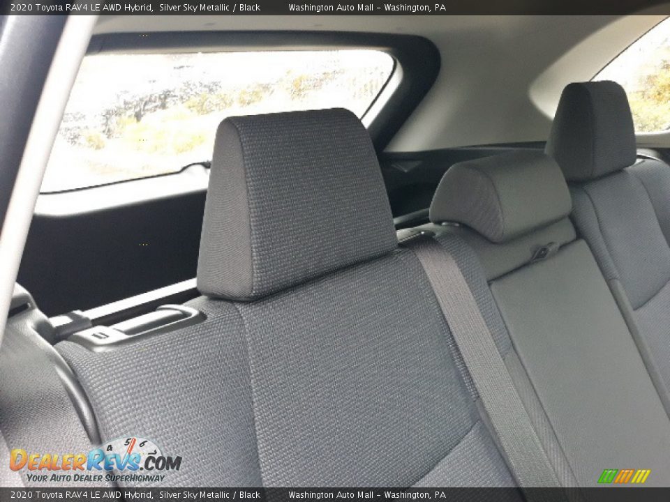 2020 Toyota RAV4 LE AWD Hybrid Silver Sky Metallic / Black Photo #34