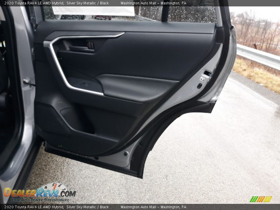 2020 Toyota RAV4 LE AWD Hybrid Silver Sky Metallic / Black Photo #36