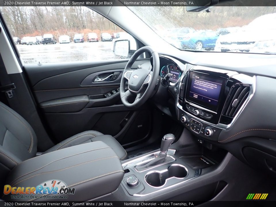 2020 Chevrolet Traverse Premier AWD Summit White / Jet Black Photo #11