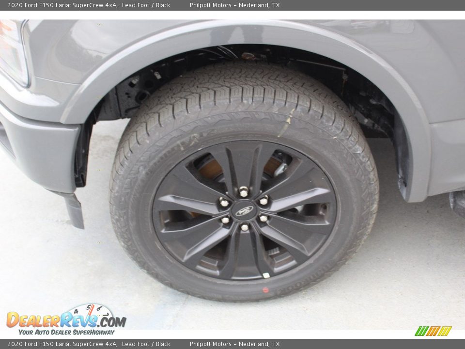 2020 Ford F150 Lariat SuperCrew 4x4 Lead Foot / Black Photo #5