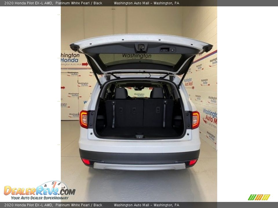2020 Honda Pilot EX-L AWD Platinum White Pearl / Black Photo #24
