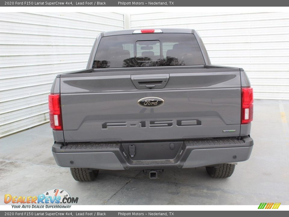 2020 Ford F150 Lariat SuperCrew 4x4 Lead Foot / Black Photo #8