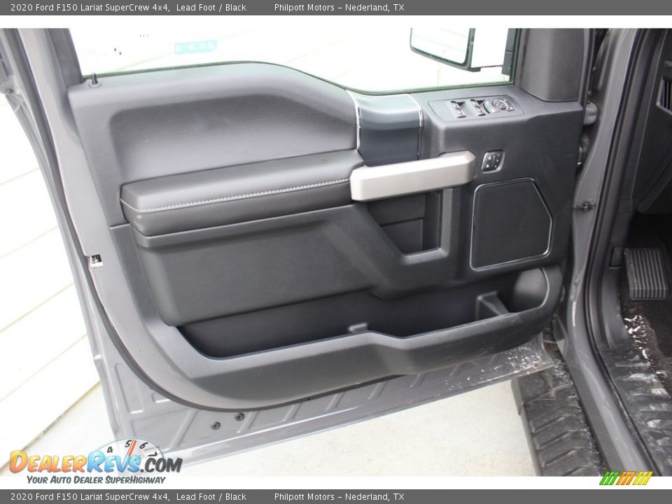 2020 Ford F150 Lariat SuperCrew 4x4 Lead Foot / Black Photo #10