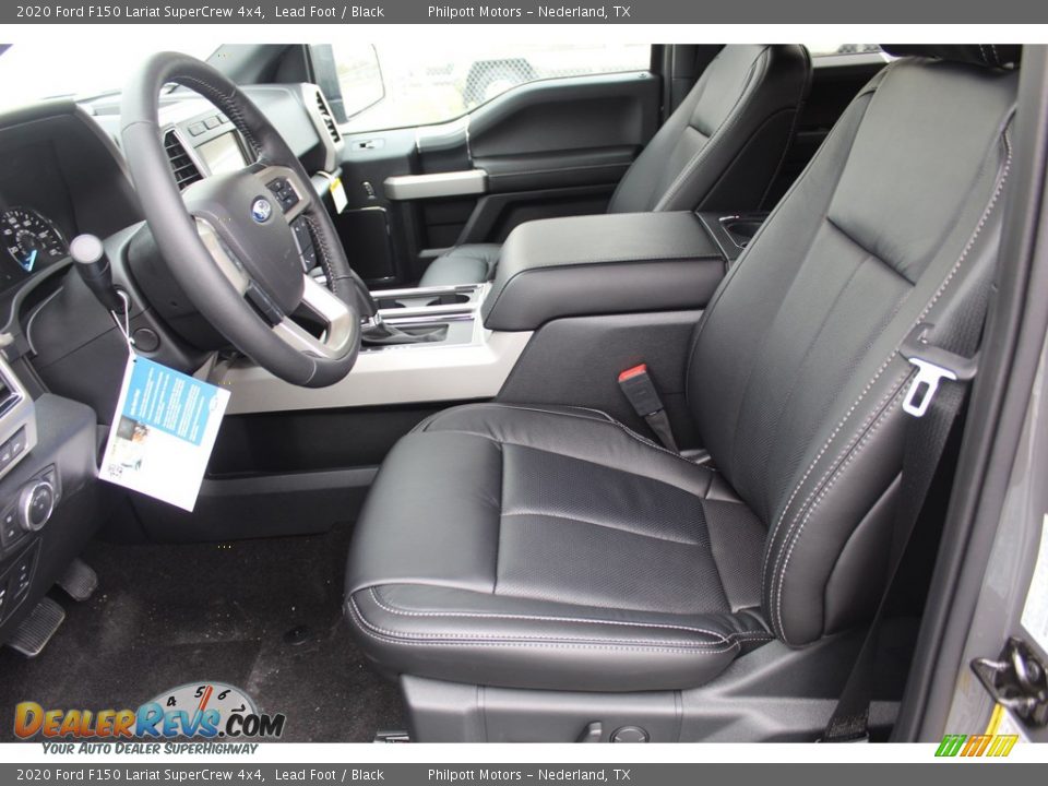 2020 Ford F150 Lariat SuperCrew 4x4 Lead Foot / Black Photo #11