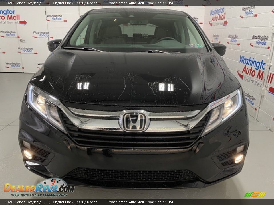 2020 Honda Odyssey EX-L Crystal Black Pearl / Mocha Photo #3