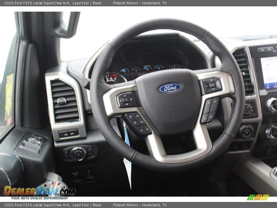 2020 Ford F150 Lariat SuperCrew 4x4 Lead Foot / Black Photo #23