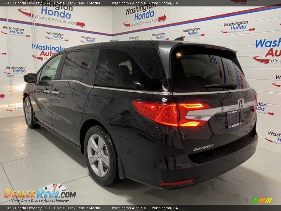 2020 Honda Odyssey EX-L Crystal Black Pearl / Mocha Photo #6