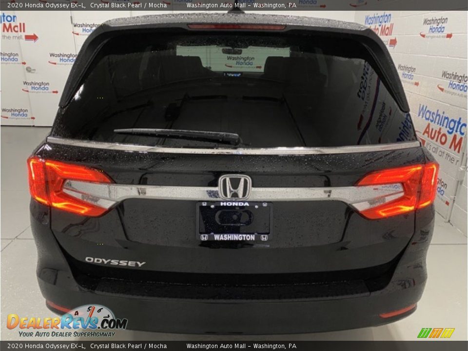 2020 Honda Odyssey EX-L Crystal Black Pearl / Mocha Photo #7