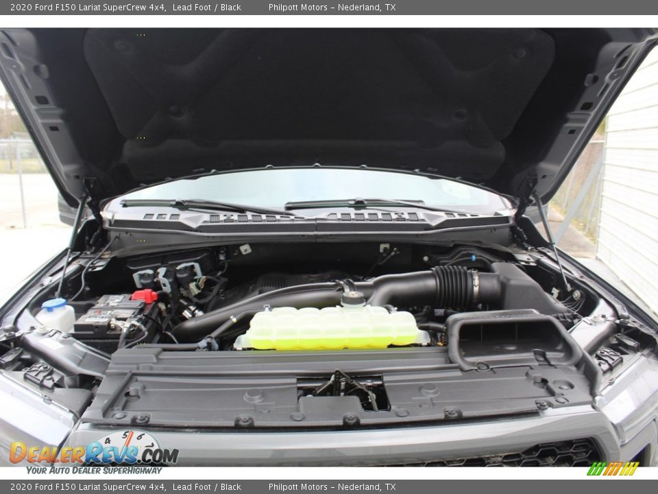 2020 Ford F150 Lariat SuperCrew 4x4 Lead Foot / Black Photo #25