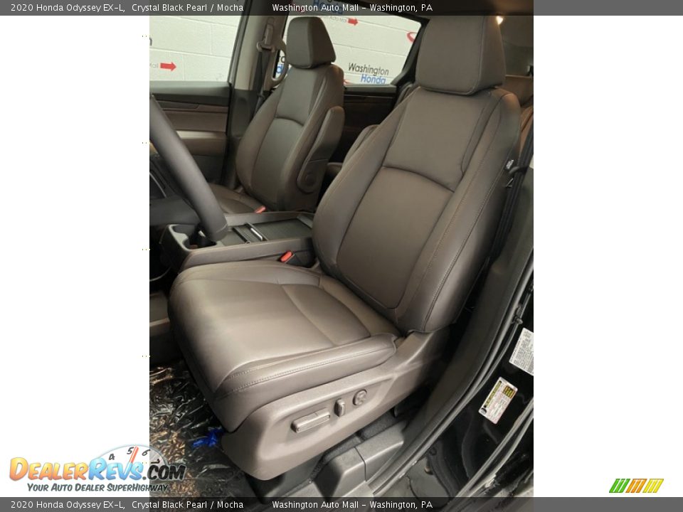 2020 Honda Odyssey EX-L Crystal Black Pearl / Mocha Photo #14