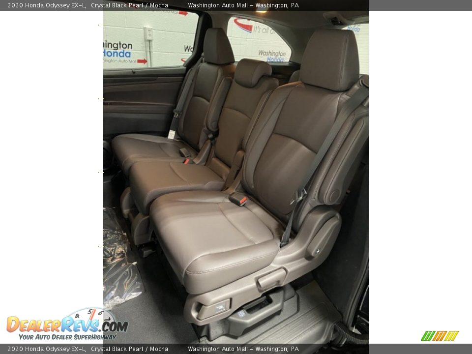 2020 Honda Odyssey EX-L Crystal Black Pearl / Mocha Photo #16