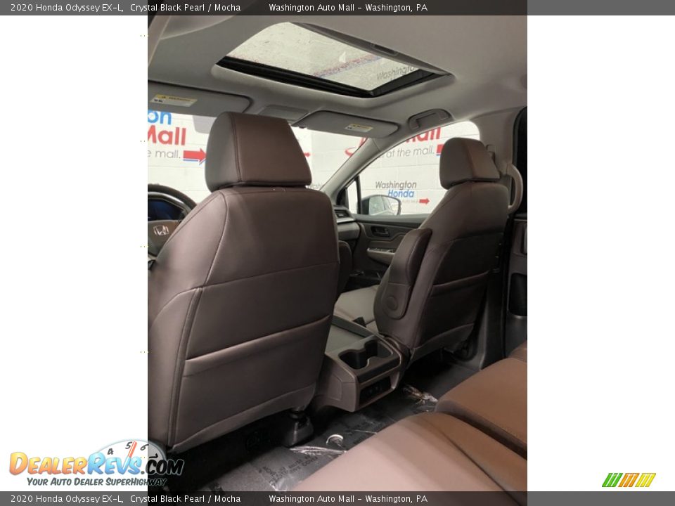 2020 Honda Odyssey EX-L Crystal Black Pearl / Mocha Photo #18