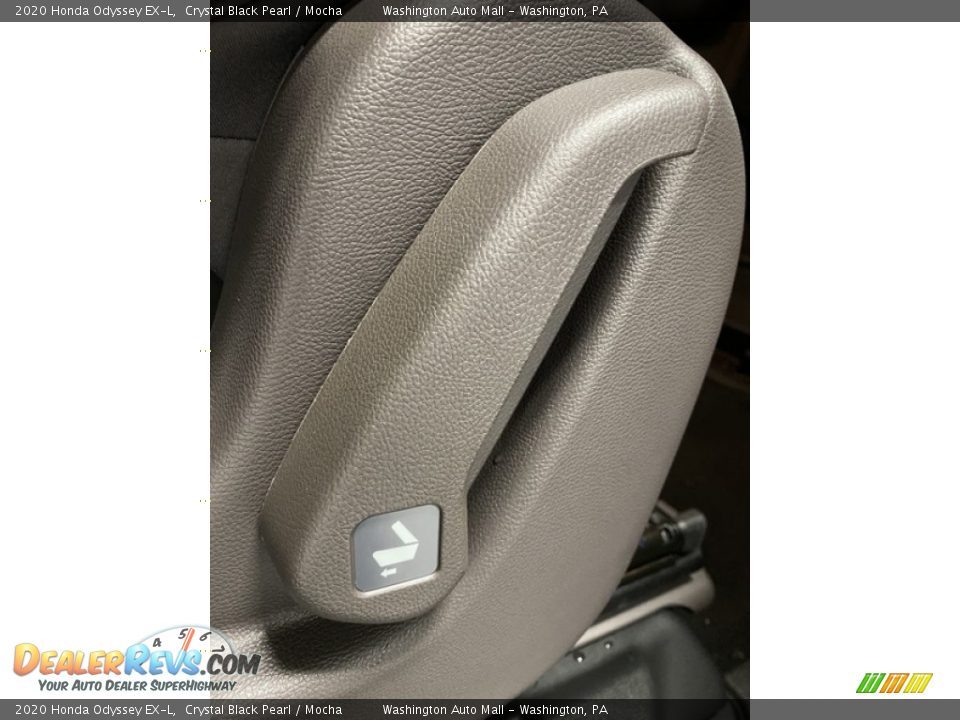 2020 Honda Odyssey EX-L Crystal Black Pearl / Mocha Photo #19