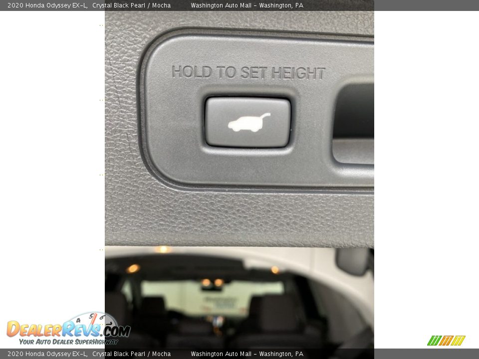 2020 Honda Odyssey EX-L Crystal Black Pearl / Mocha Photo #25