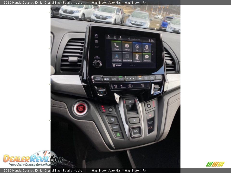 2020 Honda Odyssey EX-L Crystal Black Pearl / Mocha Photo #30