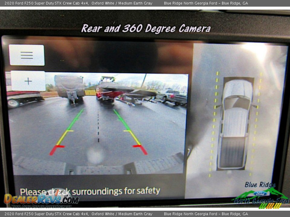 2020 Ford F250 Super Duty STX Crew Cab 4x4 Oxford White / Medium Earth Gray Photo #20