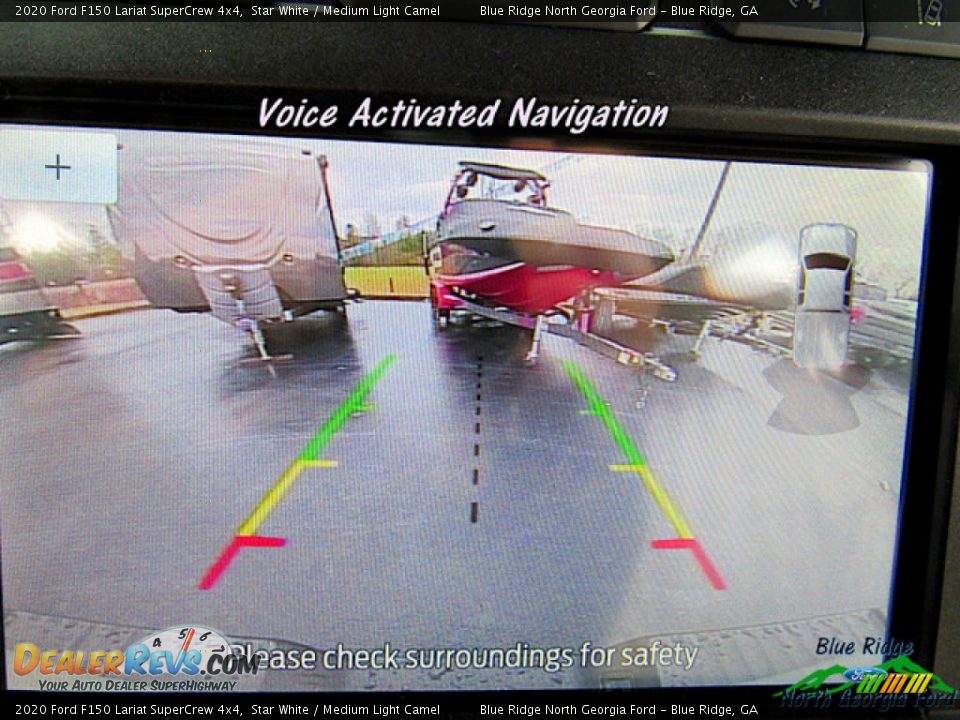 2020 Ford F150 Lariat SuperCrew 4x4 Star White / Medium Light Camel Photo #21