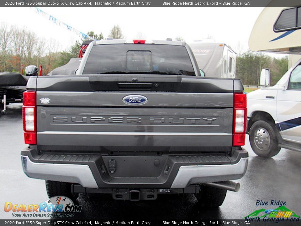 2020 Ford F250 Super Duty STX Crew Cab 4x4 Magnetic / Medium Earth Gray Photo #4