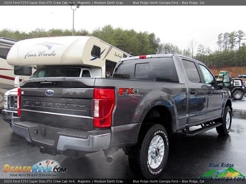2020 Ford F250 Super Duty STX Crew Cab 4x4 Magnetic / Medium Earth Gray Photo #5