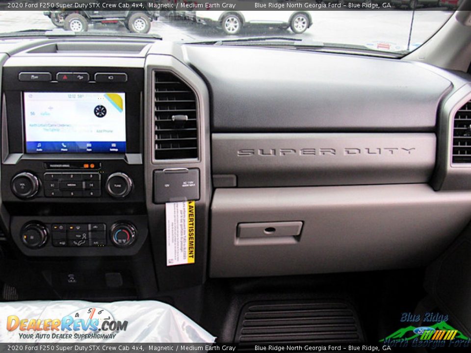2020 Ford F250 Super Duty STX Crew Cab 4x4 Magnetic / Medium Earth Gray Photo #15