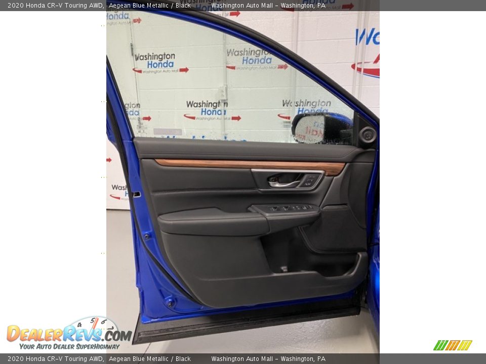 2020 Honda CR-V Touring AWD Aegean Blue Metallic / Black Photo #10