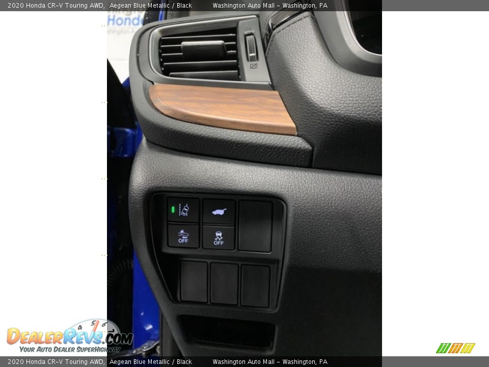 2020 Honda CR-V Touring AWD Aegean Blue Metallic / Black Photo #12