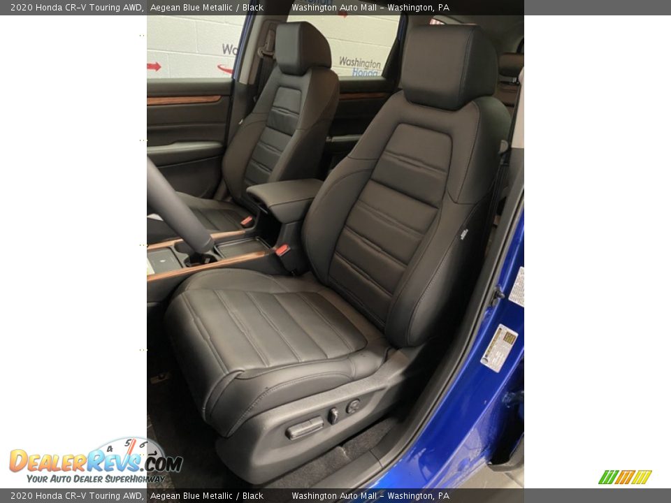 2020 Honda CR-V Touring AWD Aegean Blue Metallic / Black Photo #14