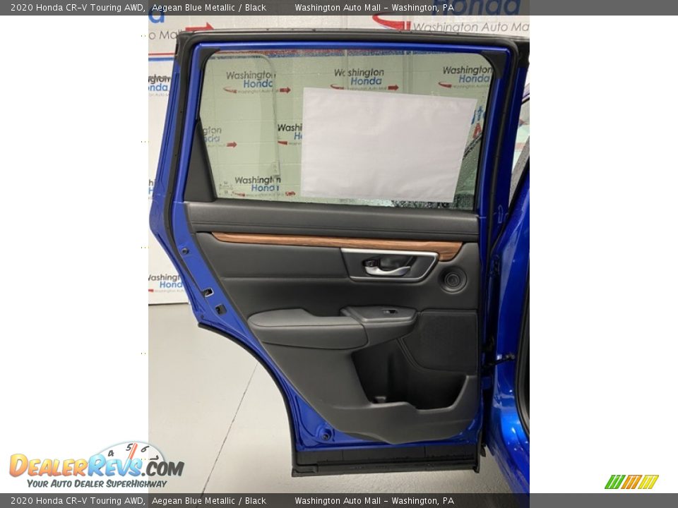 2020 Honda CR-V Touring AWD Aegean Blue Metallic / Black Photo #16