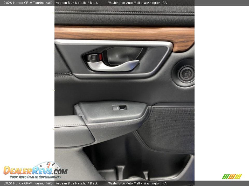 2020 Honda CR-V Touring AWD Aegean Blue Metallic / Black Photo #17