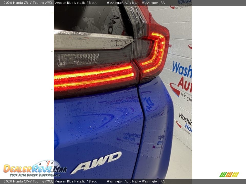 2020 Honda CR-V Touring AWD Aegean Blue Metallic / Black Photo #26