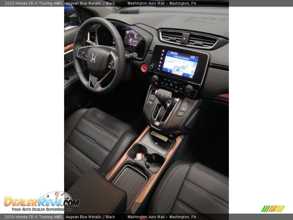 2020 Honda CR-V Touring AWD Aegean Blue Metallic / Black Photo #27